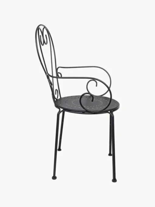 Bizzotto Silla con reposabrazos para exterior apilable Etienne^ Sillas De Jardín|Sillas De Jardí­N