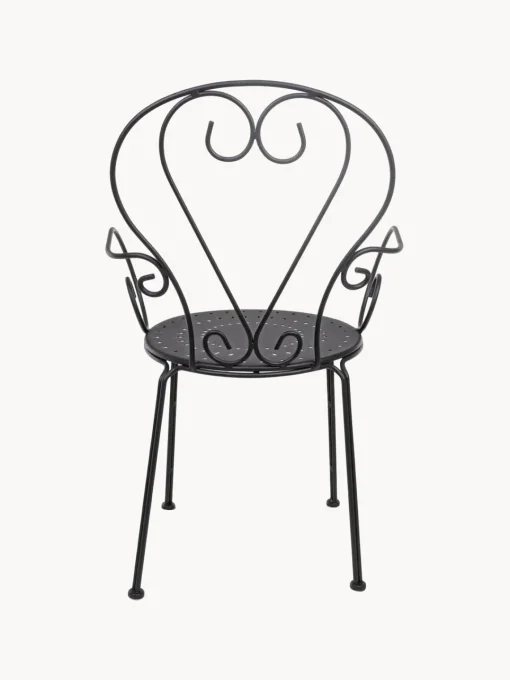 Bizzotto Silla con reposabrazos para exterior apilable Etienne^ Sillas De Jardín|Sillas De Jardí­N
