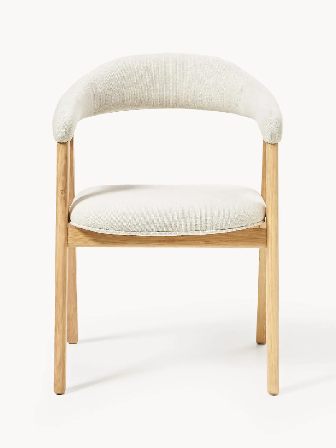 Westwing Collection Silla con reposabrazos tapizada Nik^ Sillas Con Reposabrazos|Sillas