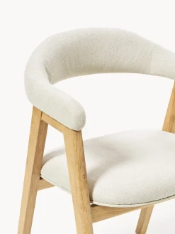 Westwing Collection Silla con reposabrazos tapizada Nik^ Sillas Con Reposabrazos|Sillas