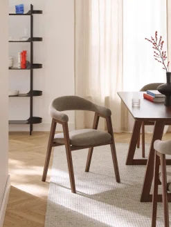 Westwing Collection Silla con reposabrazos tapizada Nik^ Sillas Con Reposabrazos|Sillas