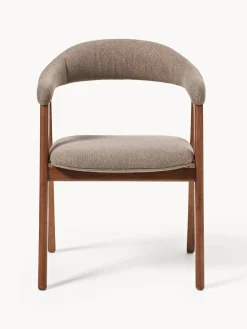 Westwing Collection Silla con reposabrazos tapizada Nik^ Sillas Con Reposabrazos|Sillas