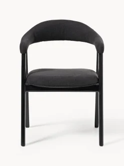 Westwing Collection Silla con reposabrazos tapizada Nik