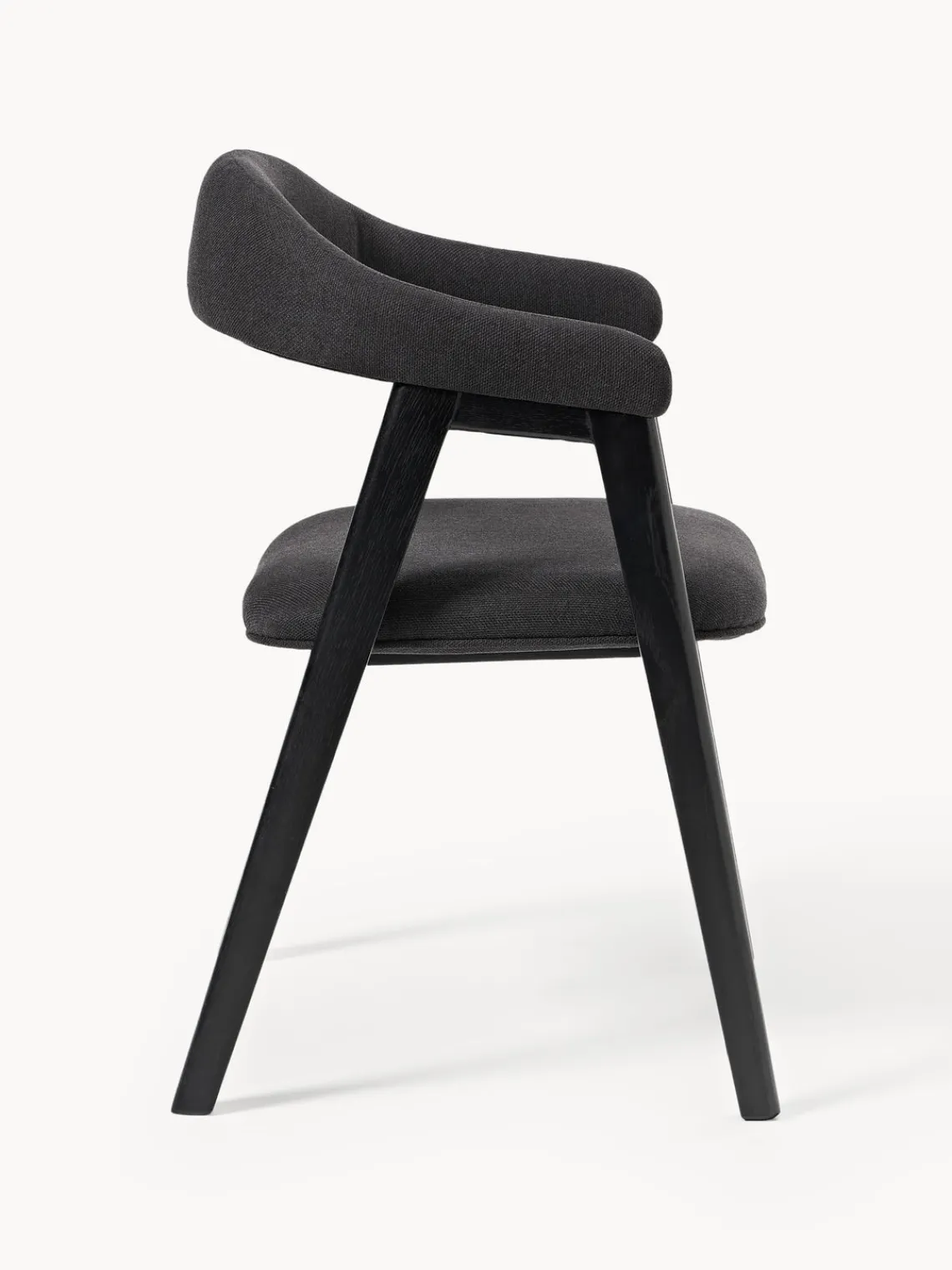 Westwing Collection Silla con reposabrazos tapizada Nik