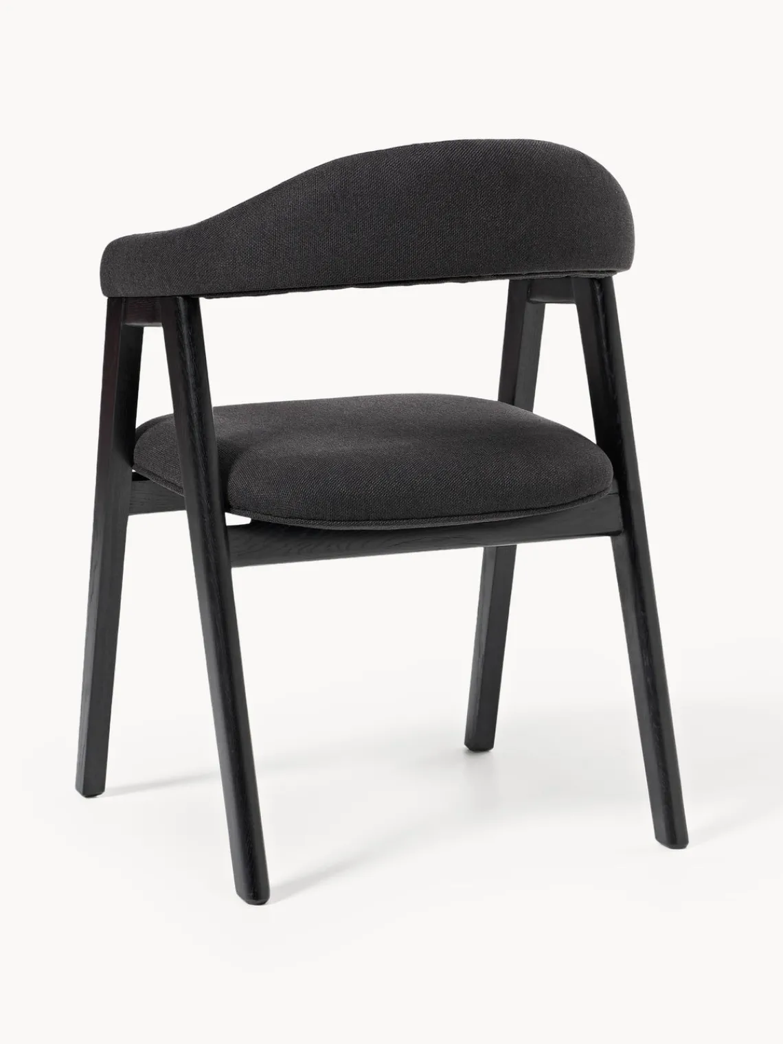 Westwing Collection Silla con reposabrazos tapizada Nik