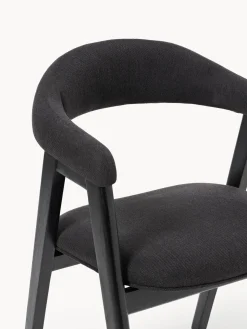 Westwing Collection Silla con reposabrazos tapizada Nik