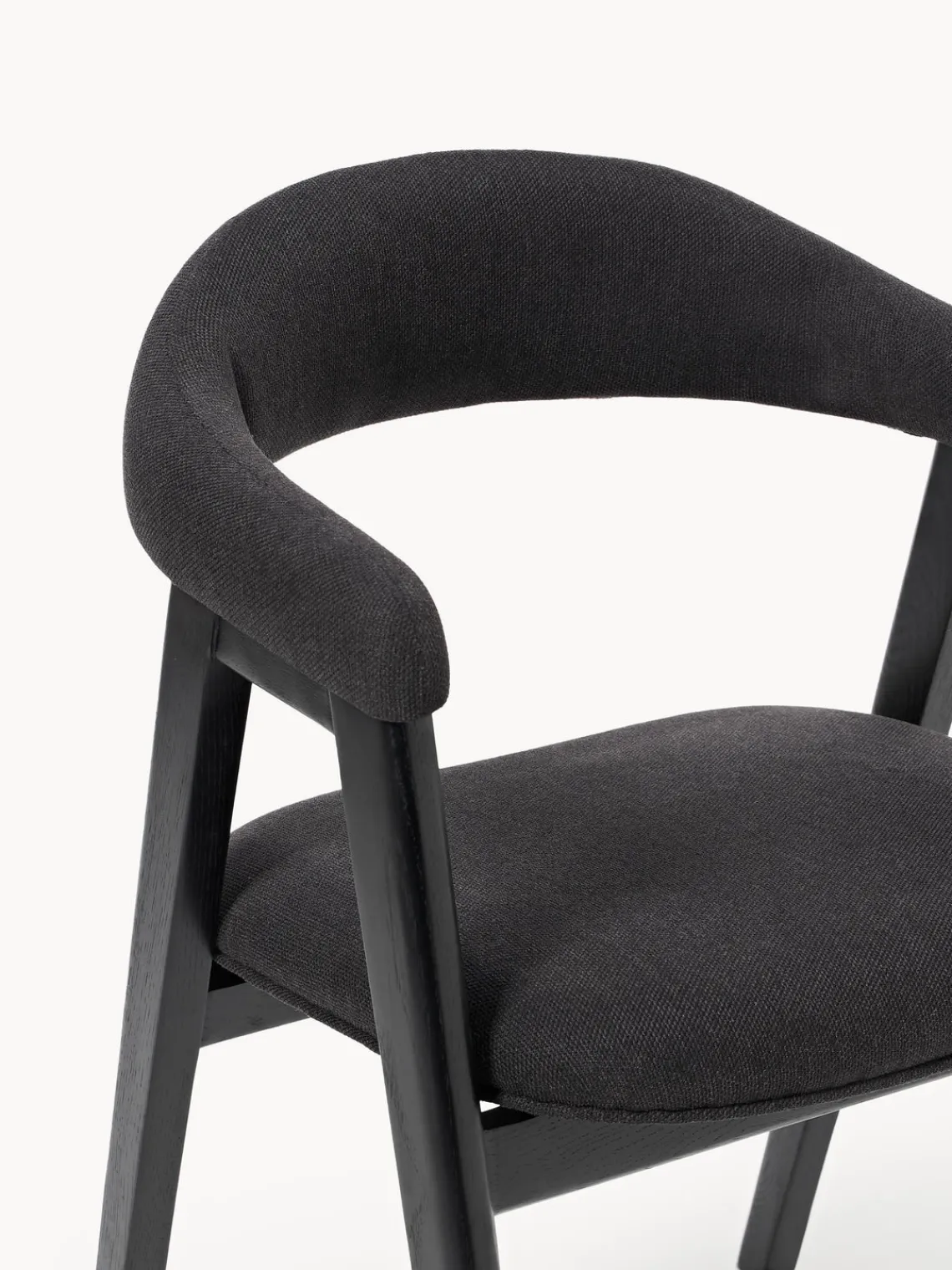 Westwing Collection Silla con reposabrazos tapizada Nik