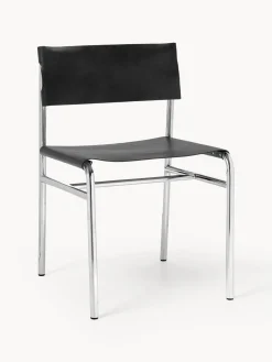 Westwing Collection Silla de cuero Jordan