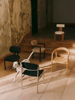 Westwing Collection Silla de cuero Jordan
