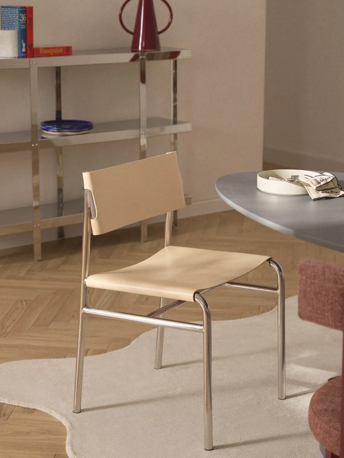 Westwing Collection Silla de cuero Jordan^ Sillas