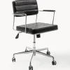 Kare Design Silla de escritorio de cuero sintético Dottore