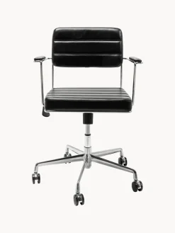 Kare Design Silla de escritorio de cuero sintético Dottore