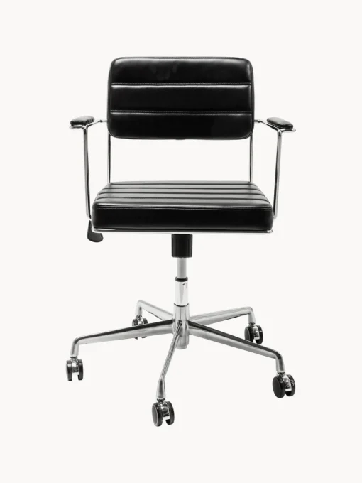 Kare Design Silla de escritorio de cuero sintético Dottore
