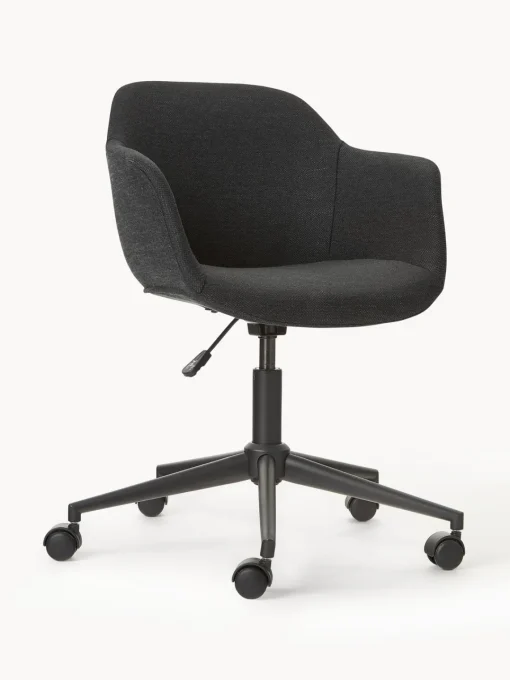 Westwing Collection Silla de escritorio tapizada con asiento estrecho Fiji^ Sillas De Escritorio|Sillas De Escritorio