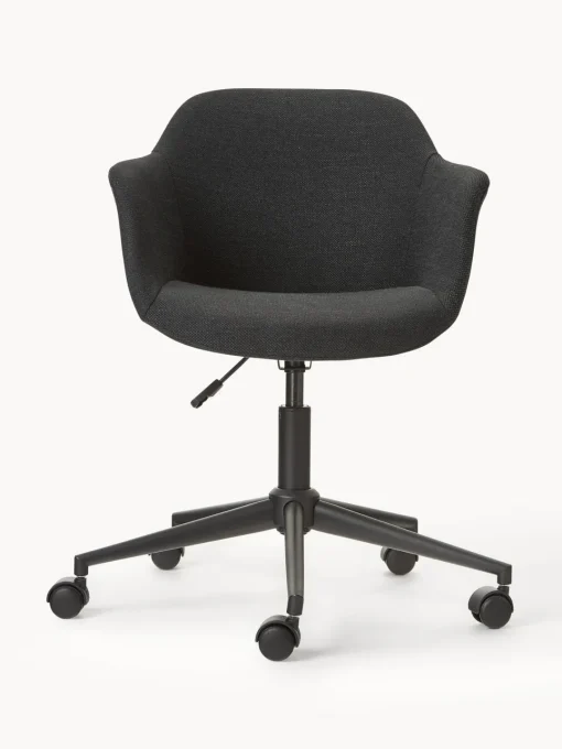 Westwing Collection Silla de escritorio tapizada con asiento estrecho Fiji^ Sillas De Escritorio|Sillas De Escritorio
