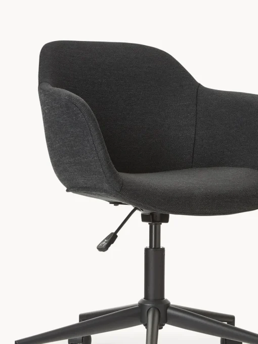 Westwing Collection Silla de escritorio tapizada con asiento estrecho Fiji^ Sillas De Escritorio|Sillas De Escritorio