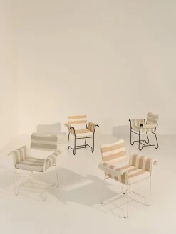 GUBI Silla de jardín con flecos Tropique