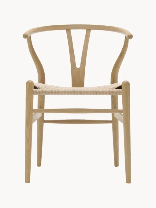 Carl Hansen & Søn Silla de madera con asiento tejido a mano CH24 Wishbone Chair^ Sillas De Madera|Sillas