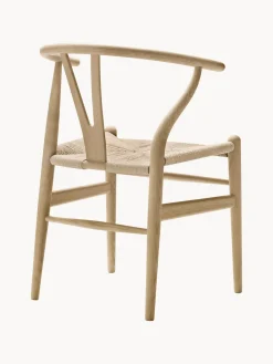 Carl Hansen & Søn Silla de madera con asiento tejido a mano CH24 Wishbone Chair^ Sillas De Madera|Sillas