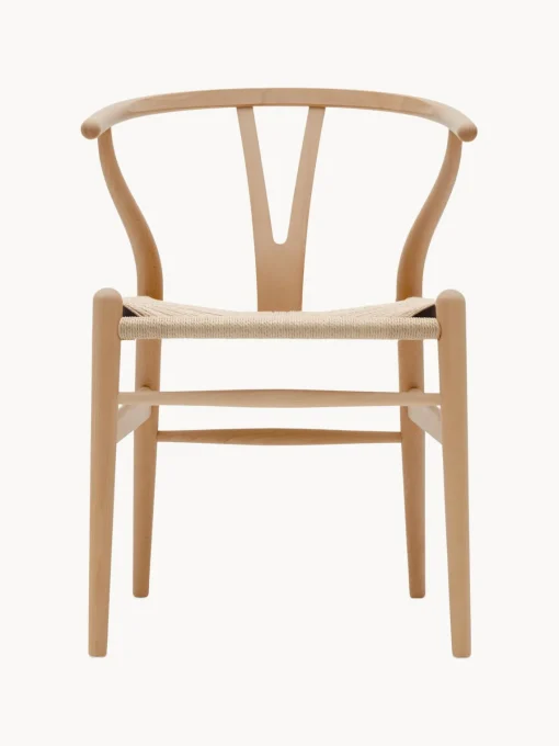Carl Hansen & Søn Silla de madera con asiento tejido a mano CH24^ Sillas De Madera|Sillas