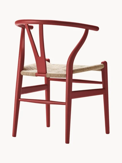 Carl Hansen & Søn Silla de madera con asiento de tejido Ch24 Wishbone Chair^ Sillas De Madera|Sillas