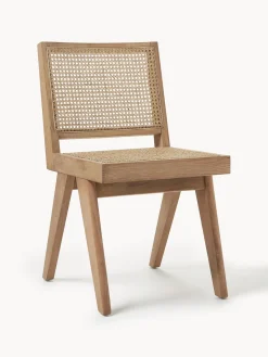 Westwing Collection Silla de madera con tejido vienés Sissi