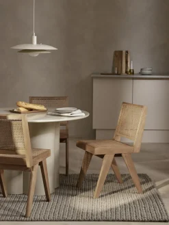 Westwing Collection Silla de madera con tejido vienés Sissi