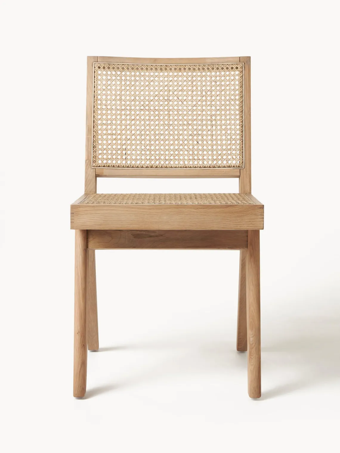 Westwing Collection Silla de madera con tejido vienés Sissi