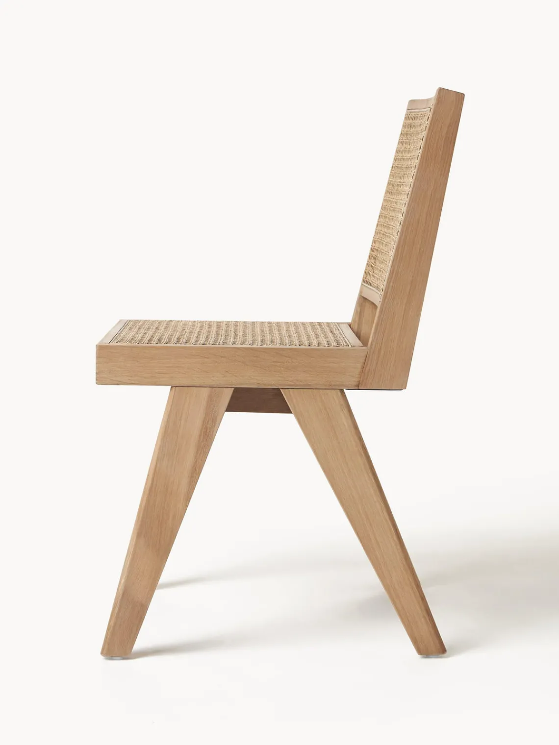 Westwing Collection Silla de madera con tejido vienés Sissi