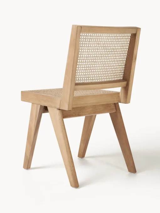 Westwing Collection Silla de madera con tejido vienés Sissi