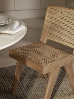 Westwing Collection Silla de madera con tejido vienés Sissi