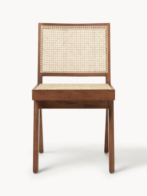 Westwing Collection Silla de madera con tejido vienés Sissi