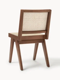Westwing Collection Silla de madera con tejido vienés Sissi