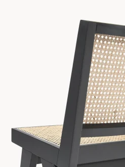 Westwing Collection Silla de madera con tejido vienés Sissi