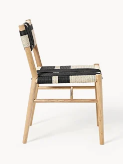 Westwing Collection Silla de madera de fresno Mani
