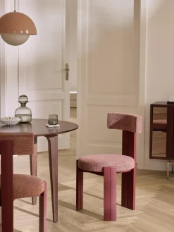 Westwing Collection Silla de madera tapizada Katya