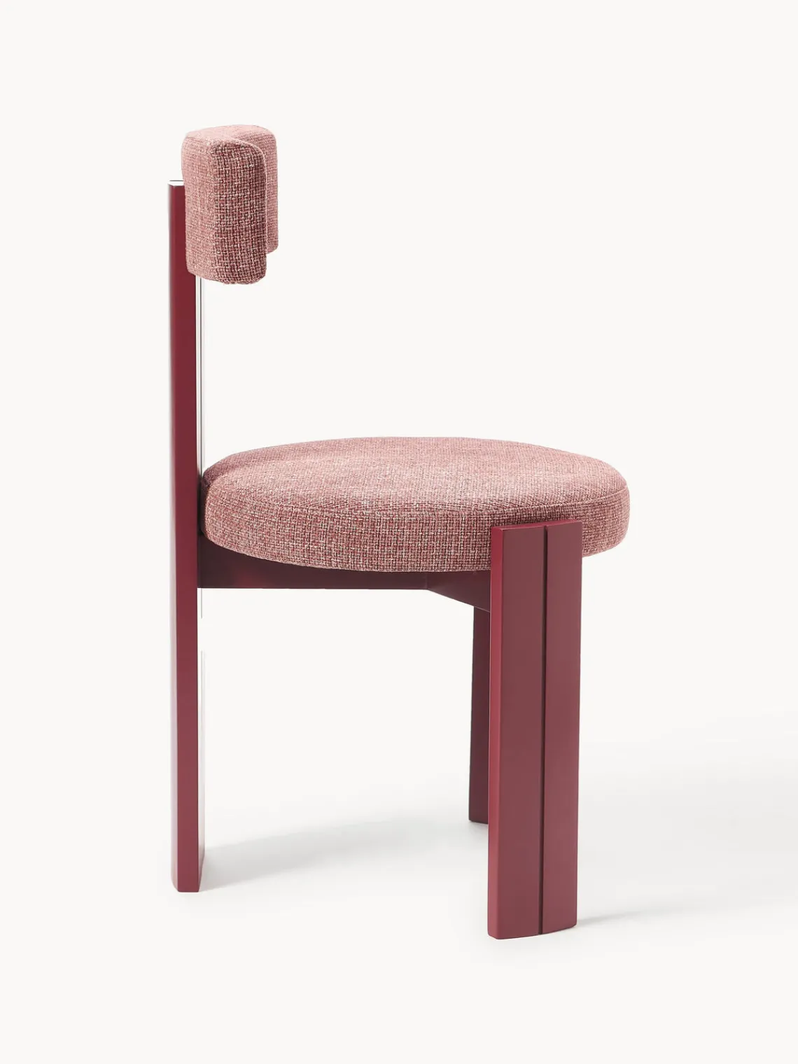 Westwing Collection Silla de madera tapizada Katya