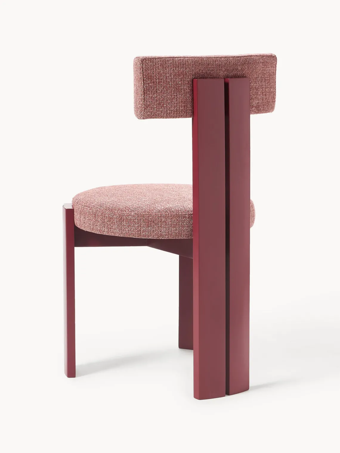 Westwing Collection Silla de madera tapizada Katya