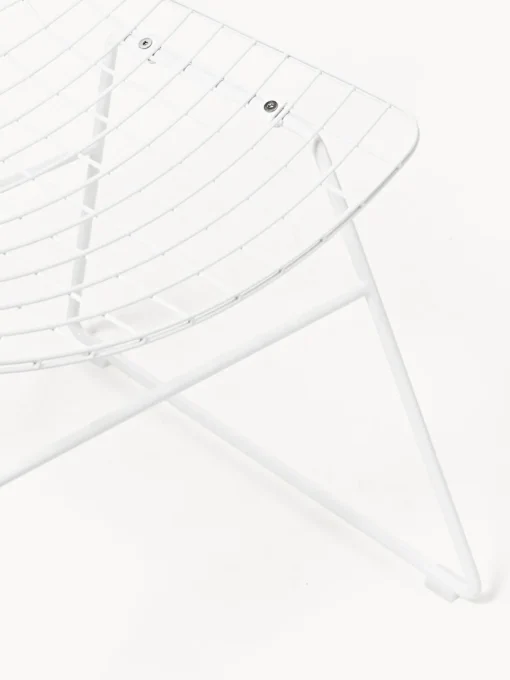 HKLIVING Silla de metal Wire