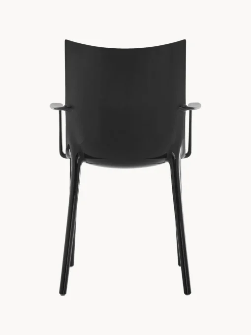 Kartell Silla de plástico con reposabrazos H.H.H.