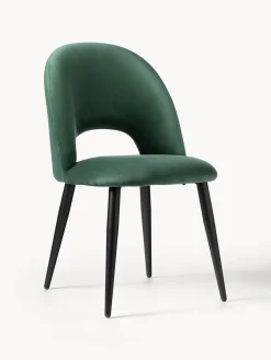 Westwing Collection Silla de terciopelo Rachel