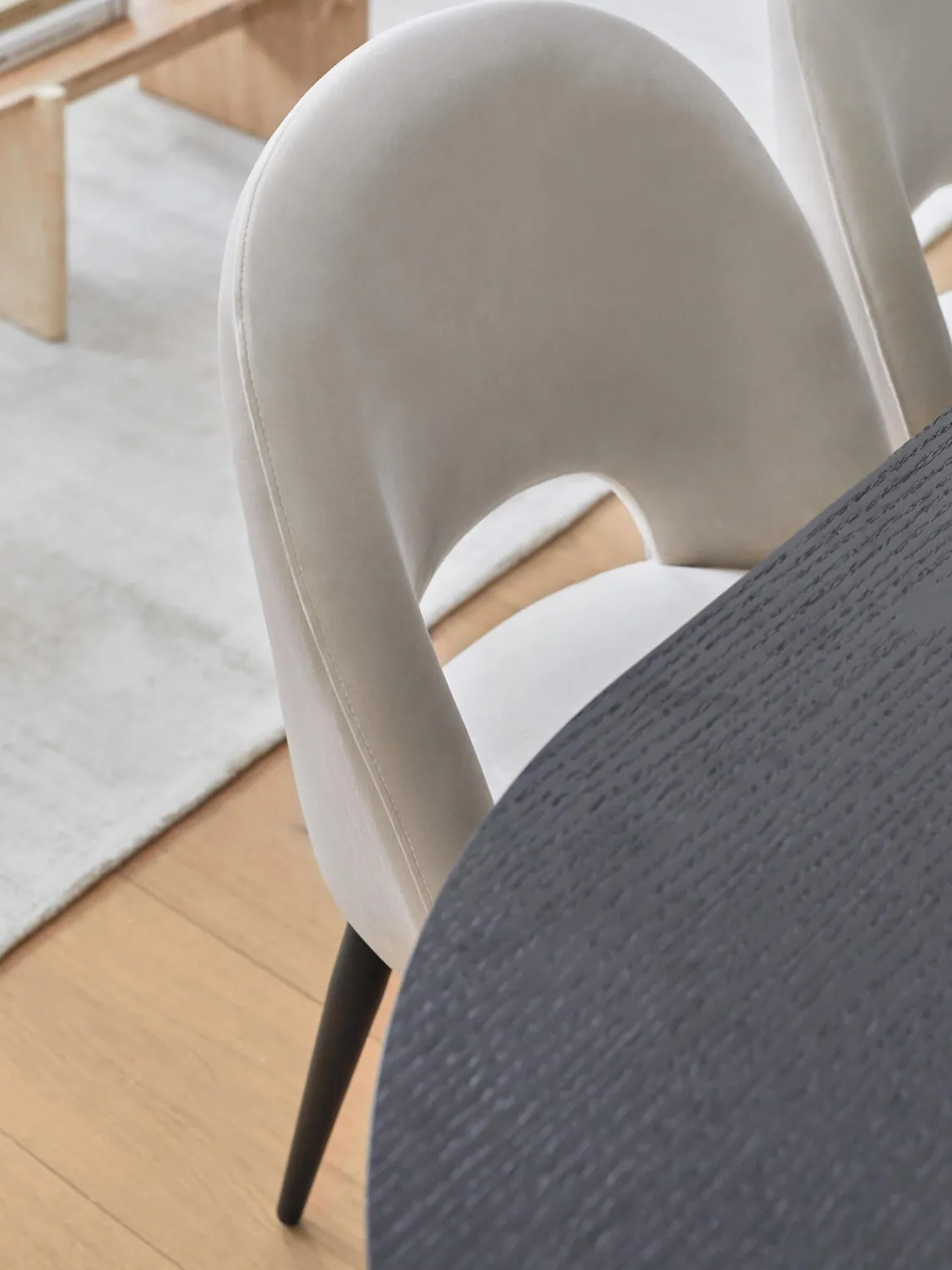 Westwing Collection Silla de terciopelo Rachel^ Sillas