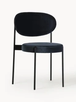 Verpan Silla en terciopelo de diseño Verner Panton Series 430^ Sillas