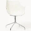 Driade Silla giratoria con reposabrazos Meridiana
