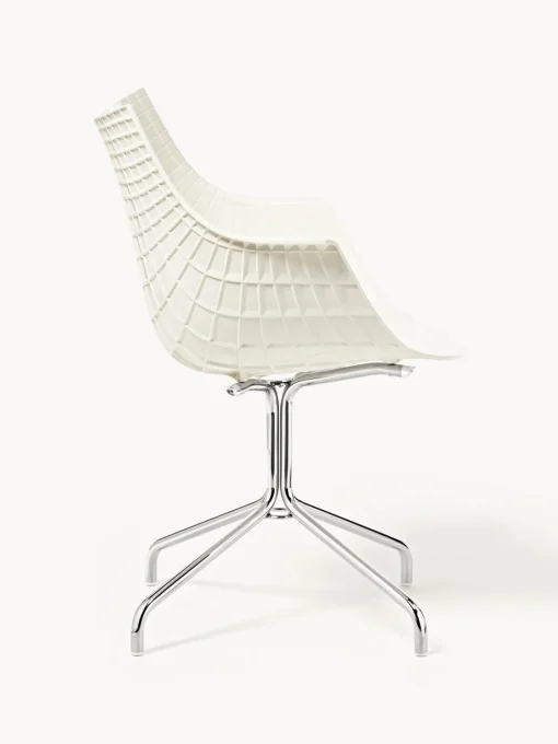 Driade Silla giratoria con reposabrazos Meridiana