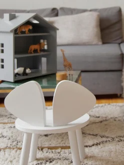 Niños Nofred Silla infantil de madera Mouse