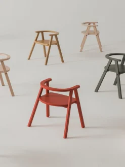 Nobodinoz Silla infantil de madera de haya Growing Green^Niños Decoración Infantil|Mesas Y Sillas Infantiles