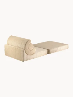 Wigiwama Silla infantil plegable artesanal de pana Flipster^Niños Puf Infantiles