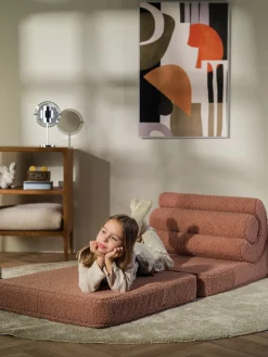 Niños Wigiwama Silla infantil plegable artesanal de borreguillo Flipster