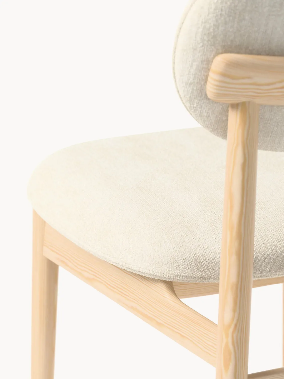 Westwing Collection Silla tapizada Ash^ Sillas